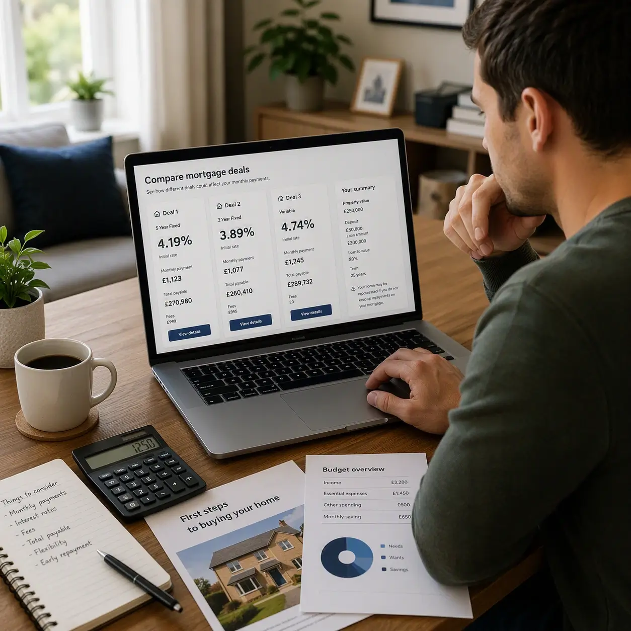 Buy-to-let rental income stress test illustration