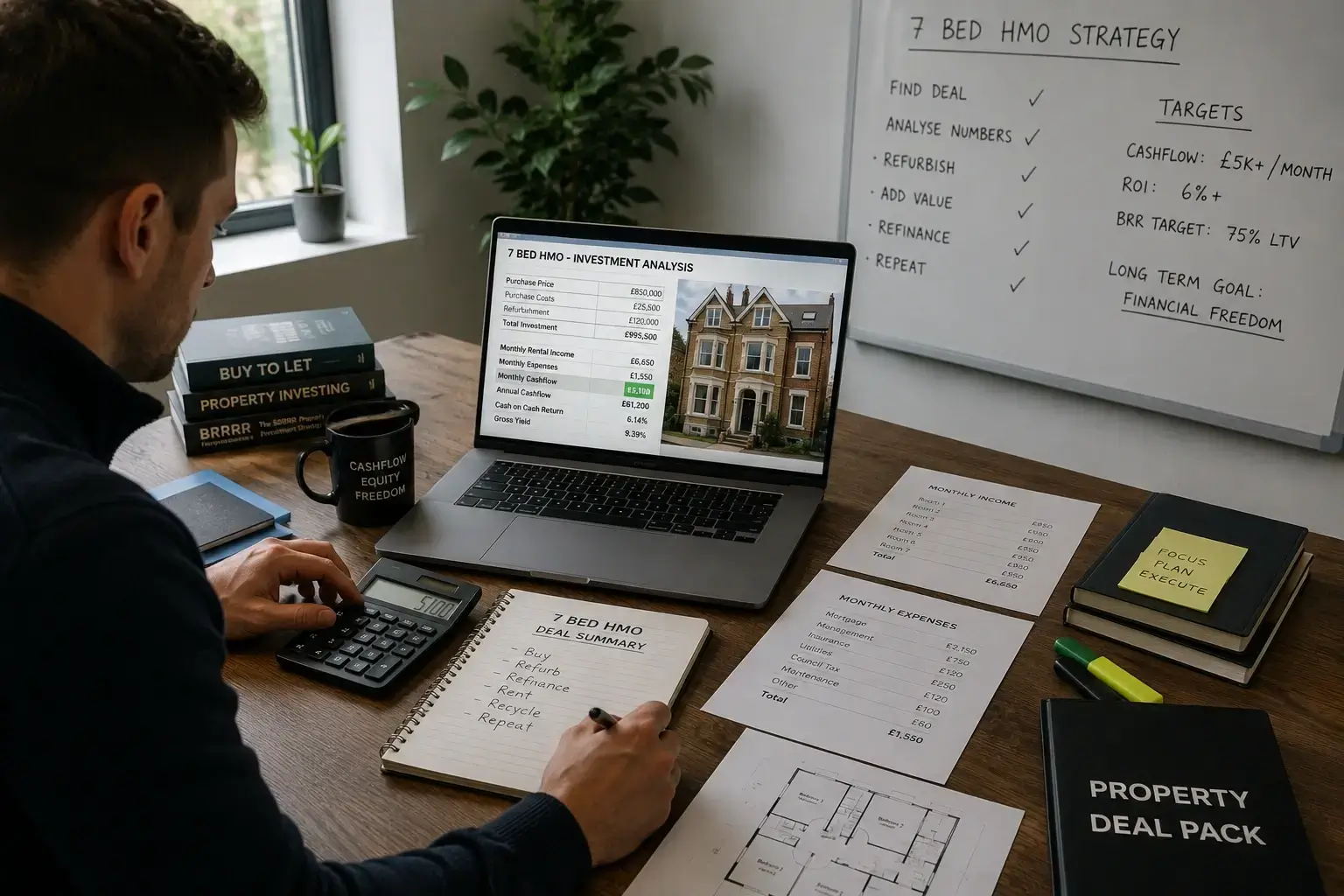 Adviser reviewing large loan mortgage figures with homebuyer