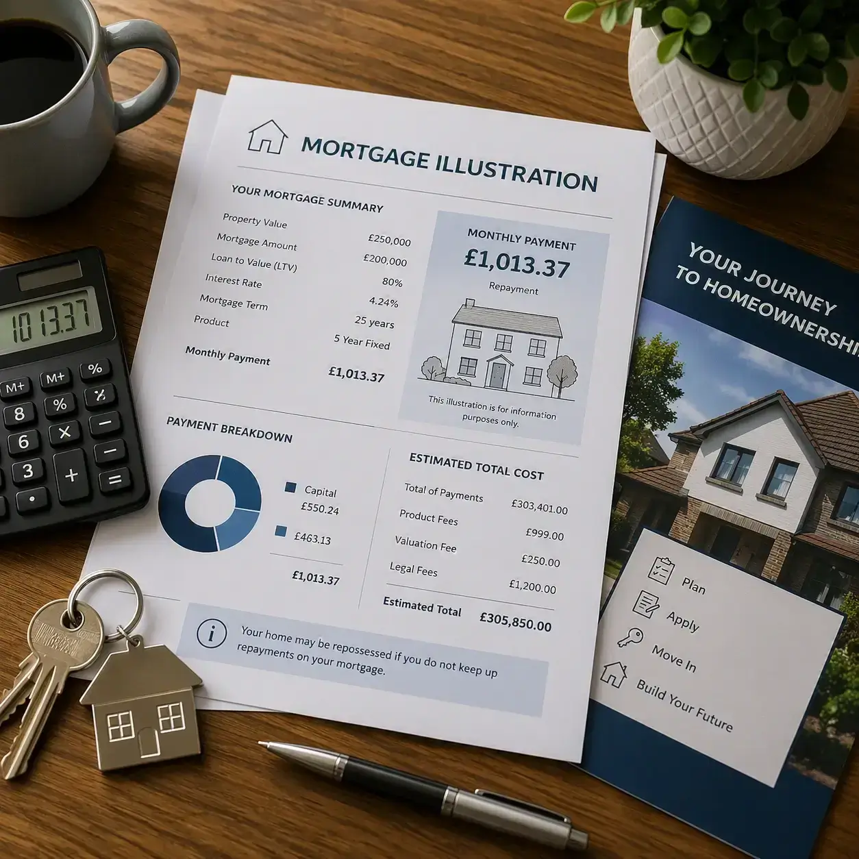 Homeowner comparing rate switch and remortgage options