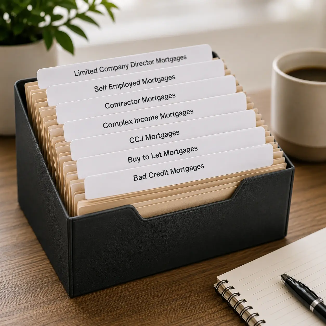 Applicant reviewing DMP mortgage documents with adviser